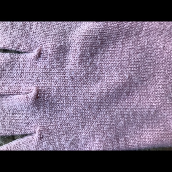 Long Gloves Pink Rusched - Picture 2 of 2